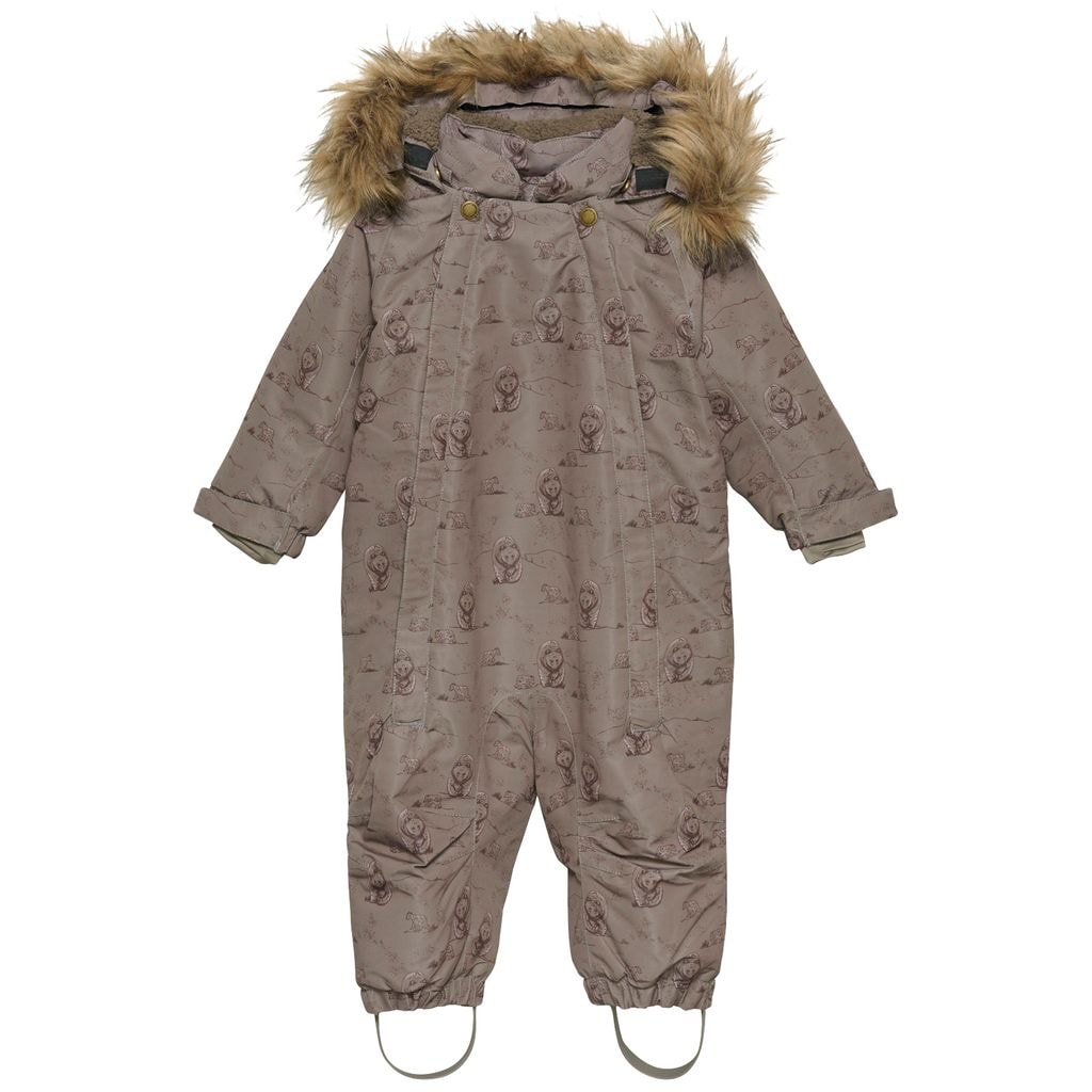 Mønstret Baby Kjeledress Chocolate Chip