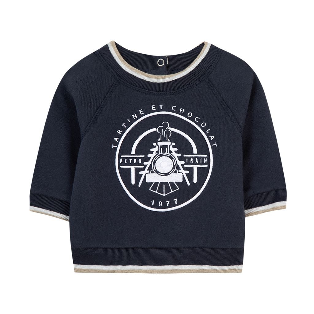Sweatshirt Navy Blanchit