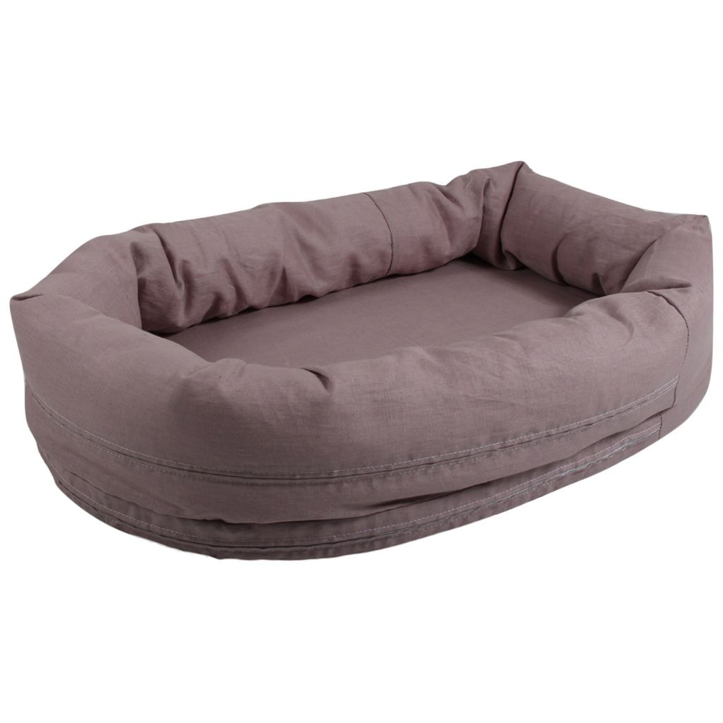 Babynest Linen Dusty Pink