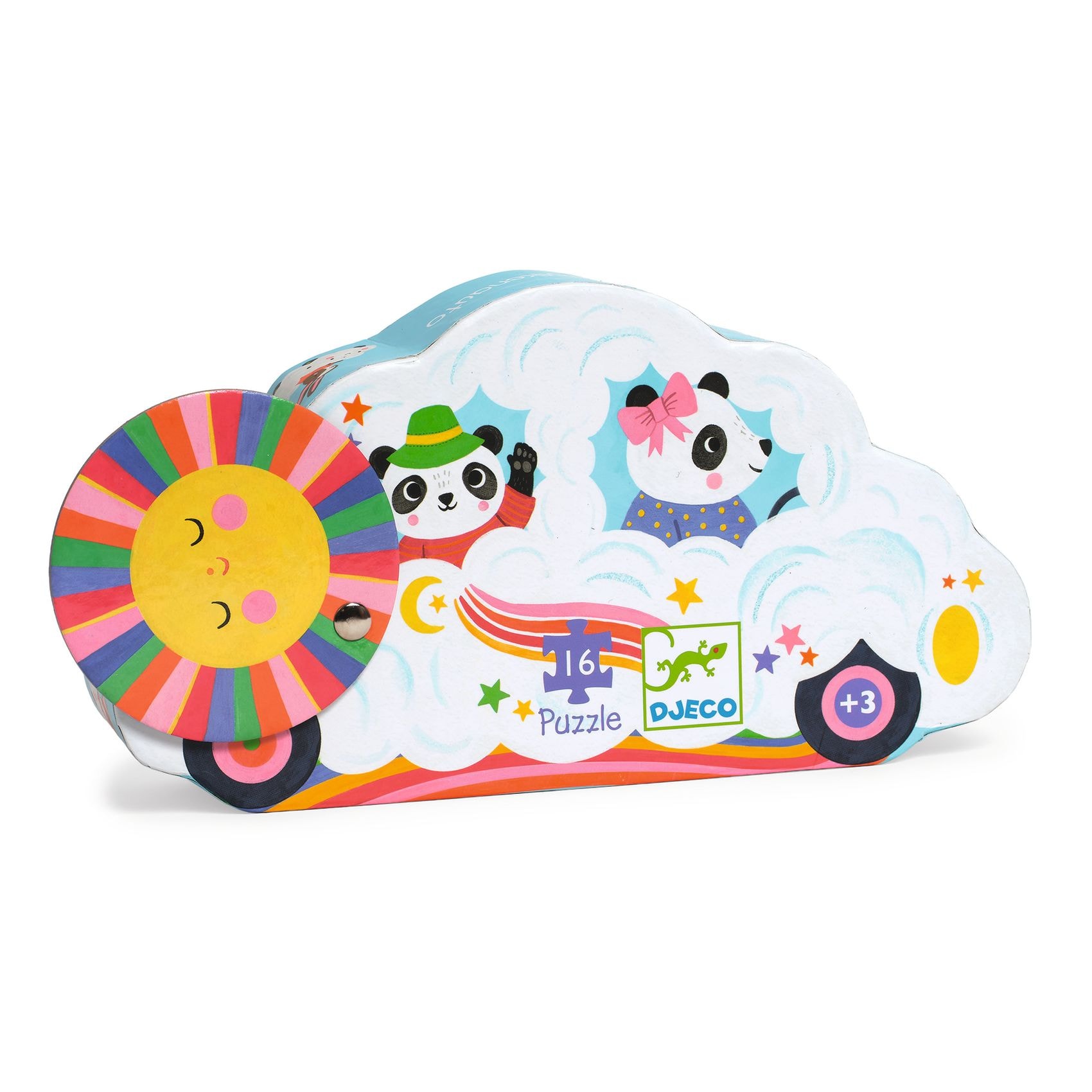 Puslespill, 16 Brikker Cloud Car