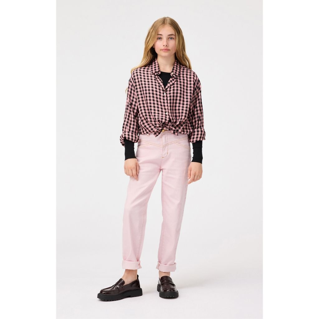 Rafa Shirt Rose Ginham