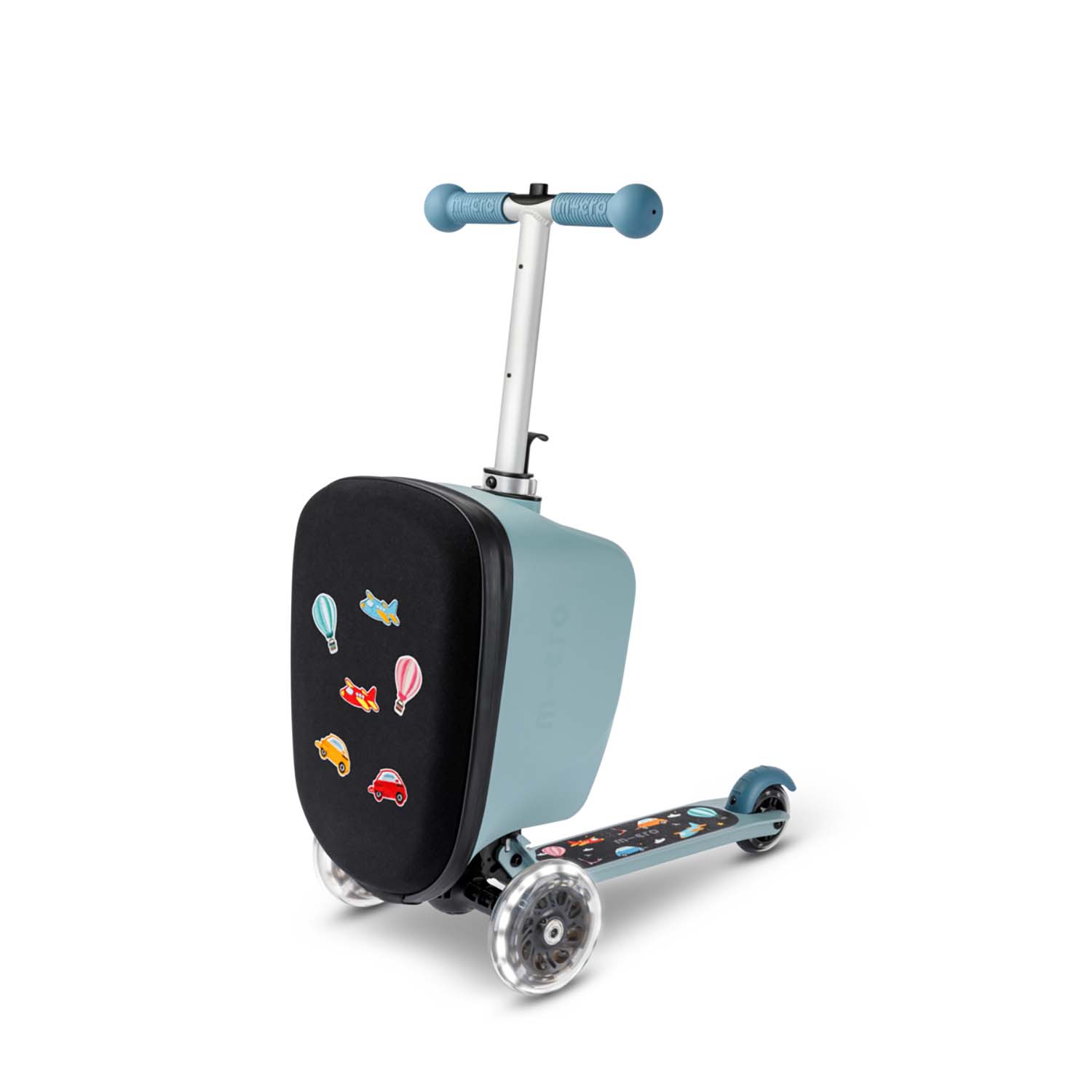 Patch & Play Junior Sparkcykel Med Bagage Frosty