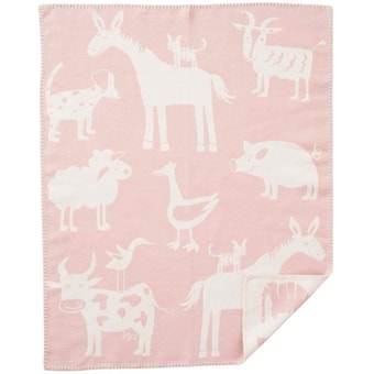 Farm Blanket Pink