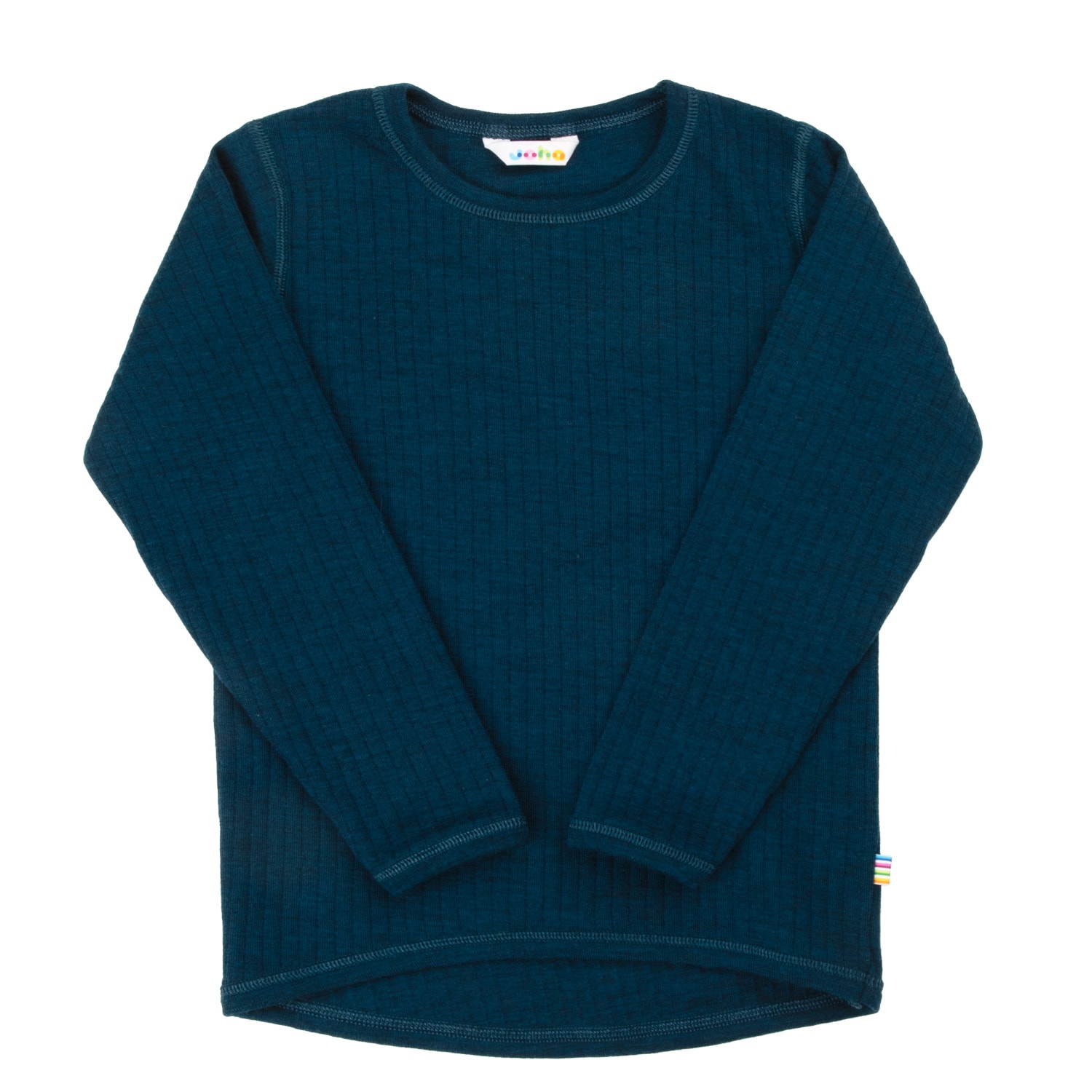 Wool Long-sleeved Shirt Dark Turquoise 