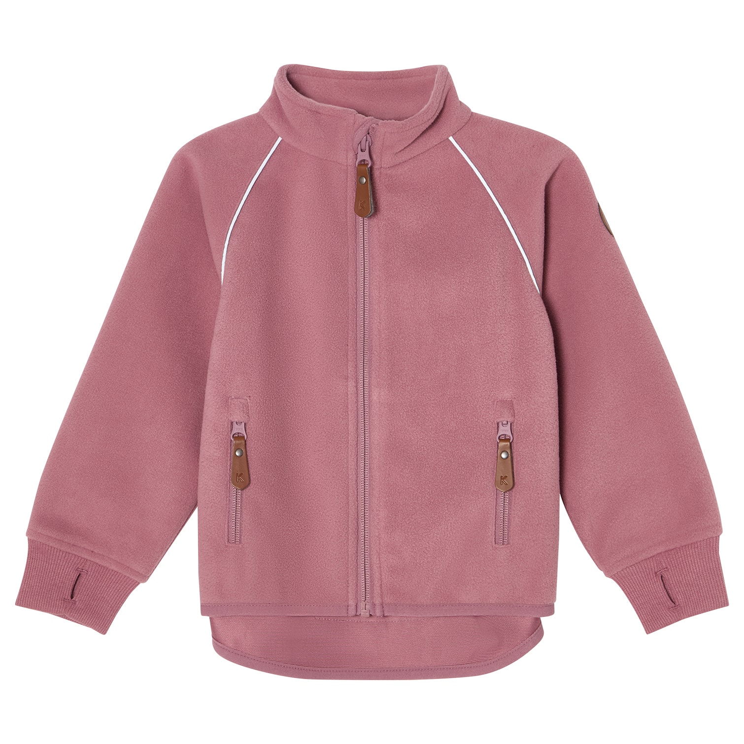Livigno Wind Fleece Jacket Dark Rose 