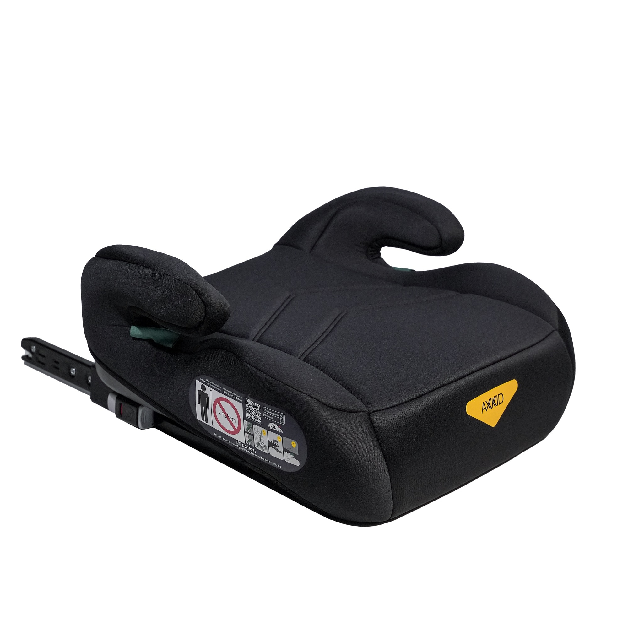 Mate 2 Isofix Booster-kudde Shell Black