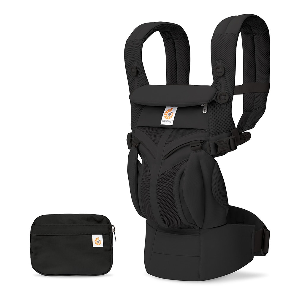 Omni Classic Mesh Baby Carrier Onyx Black