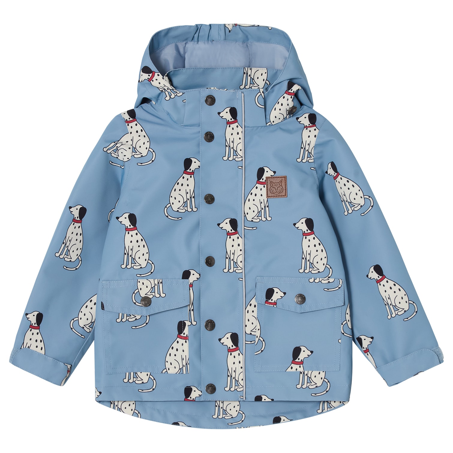 Stockholm Shell-Jacke Dove Blue Dalmatian 