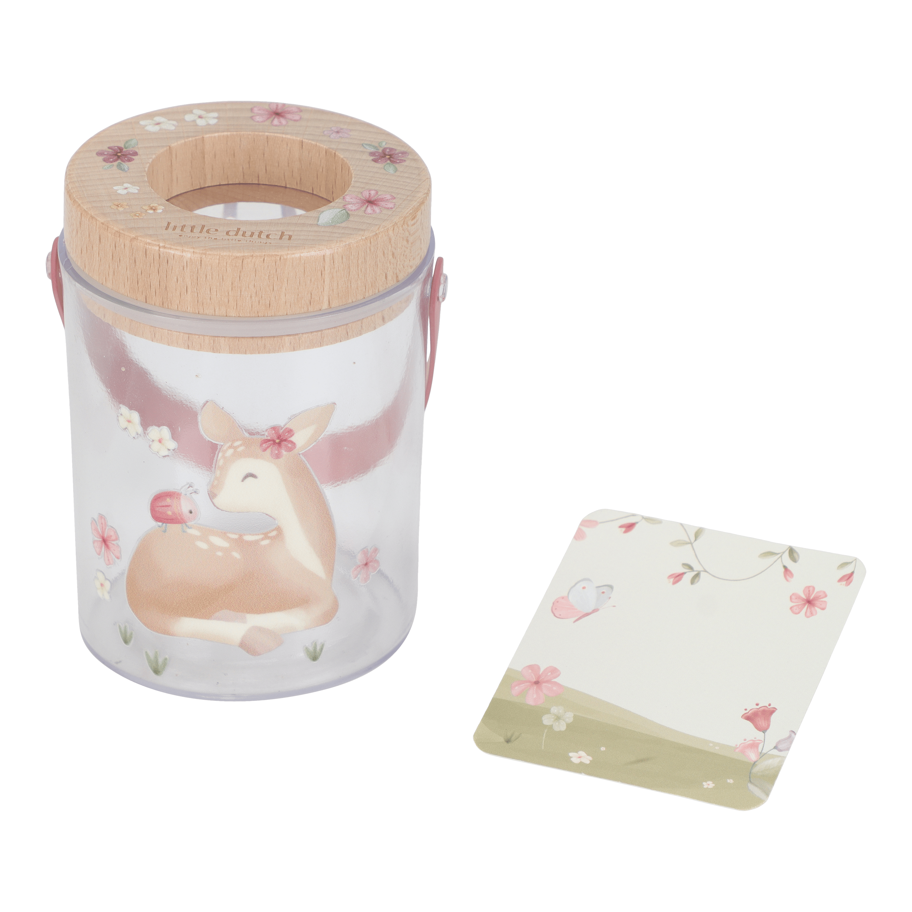 Fairy Garden Insektglass Pink