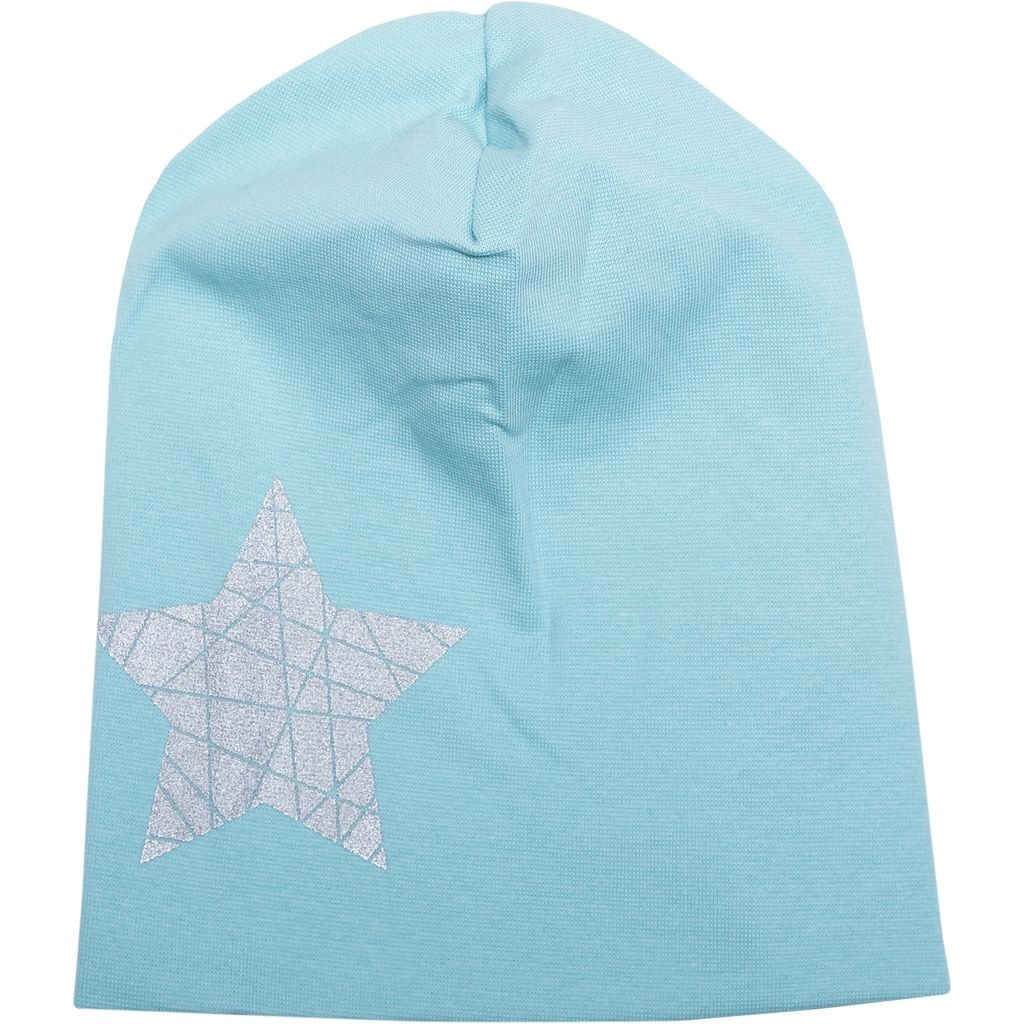 Moppy Beanie Blue with Reflective Star
