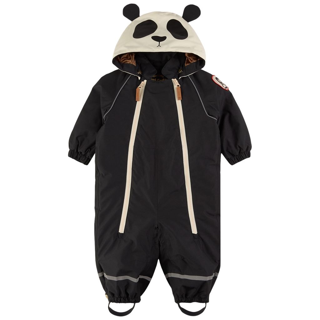 Branded Winter Overalls Black