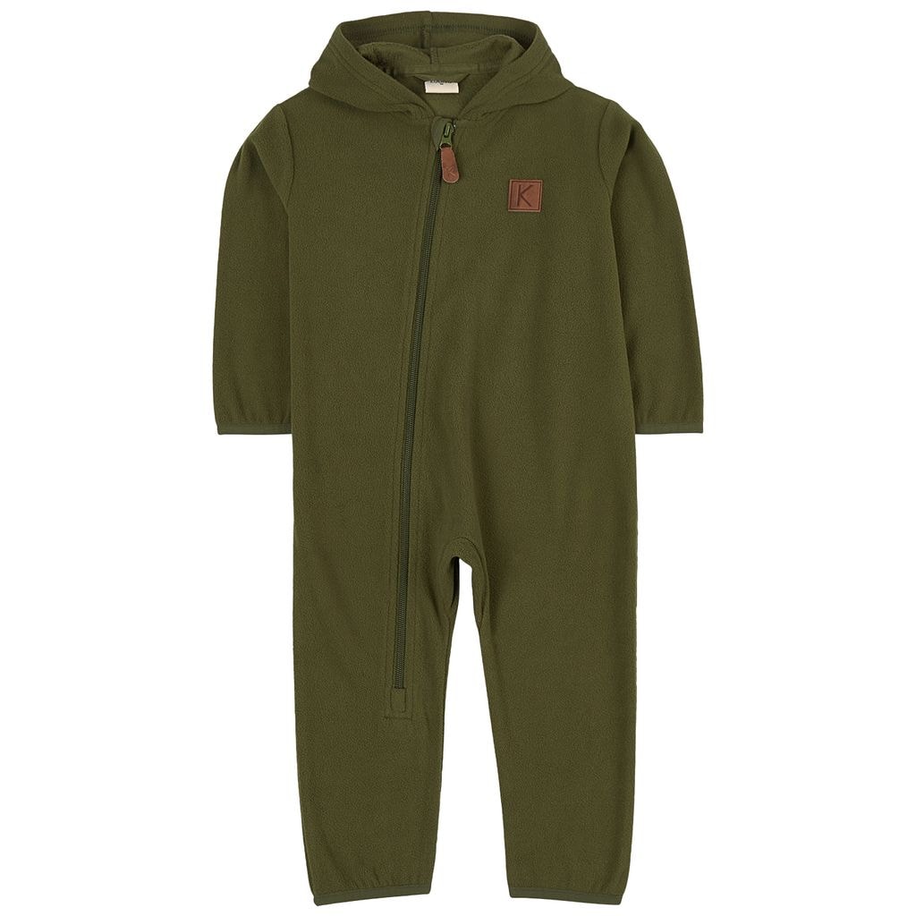 Northpole Fleece Onesie Mosegrønn