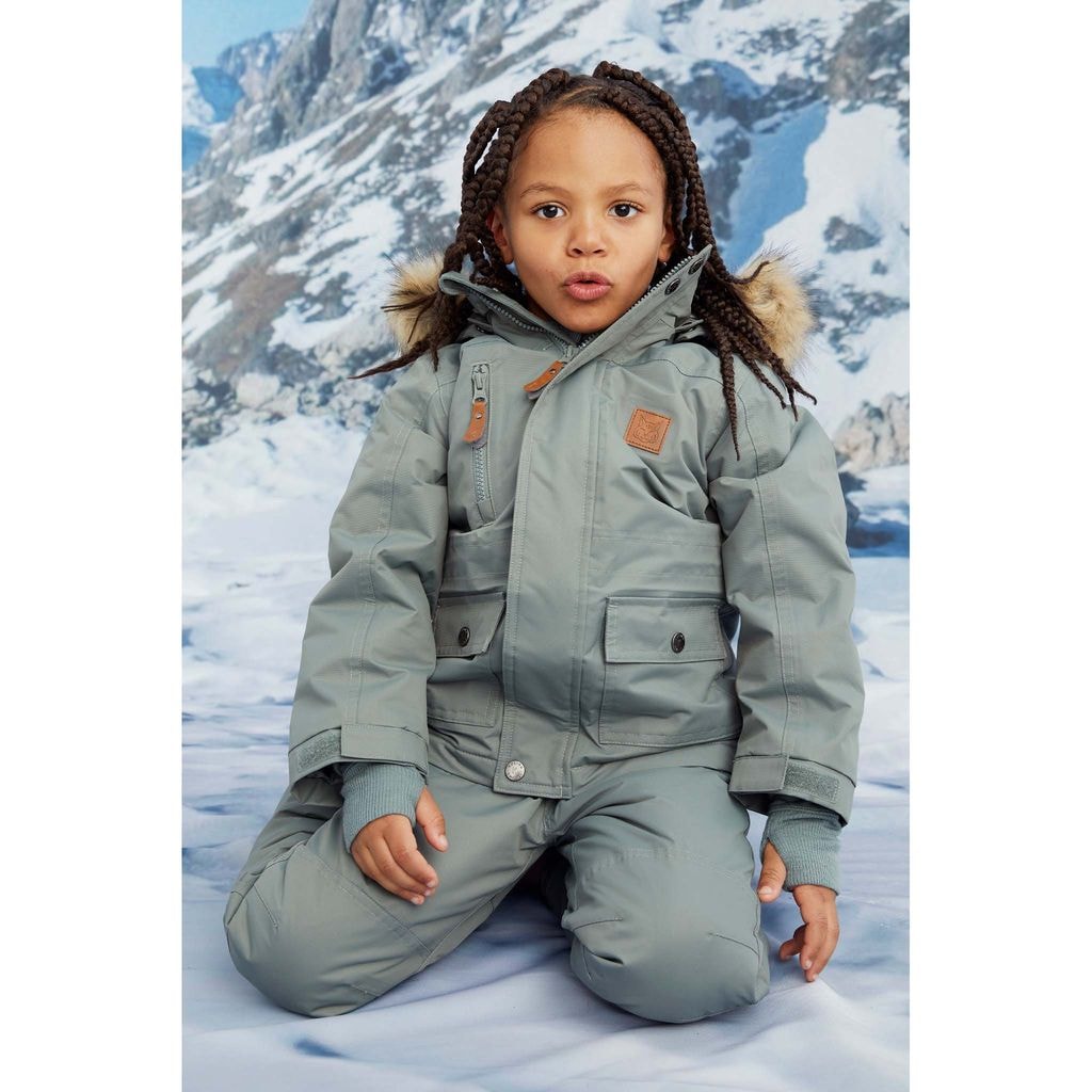 美品♪ kuling スキーウェア 116 Val Thorens Parka Green | Babyshop - Shop premium children's
