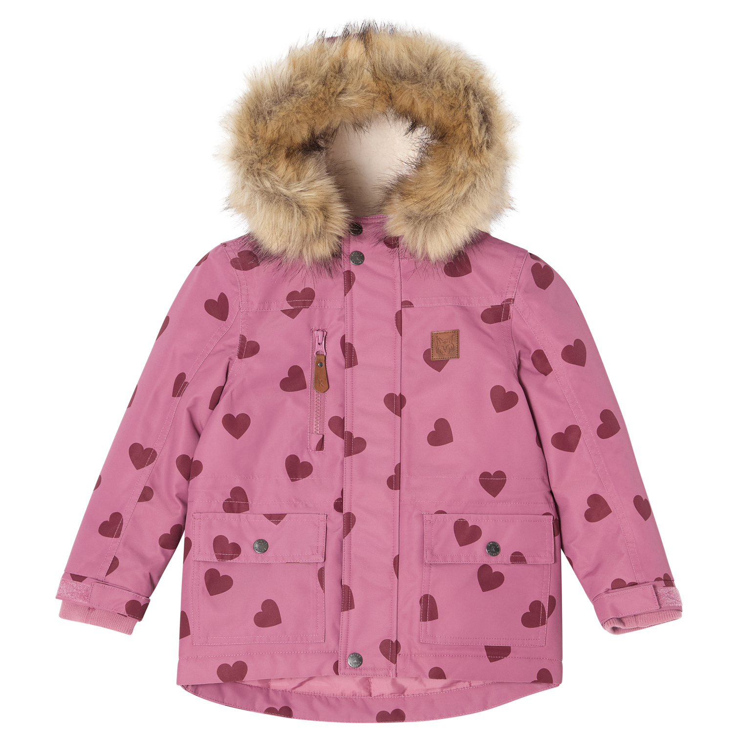 Val Thorens Parkas Mauve Hearts