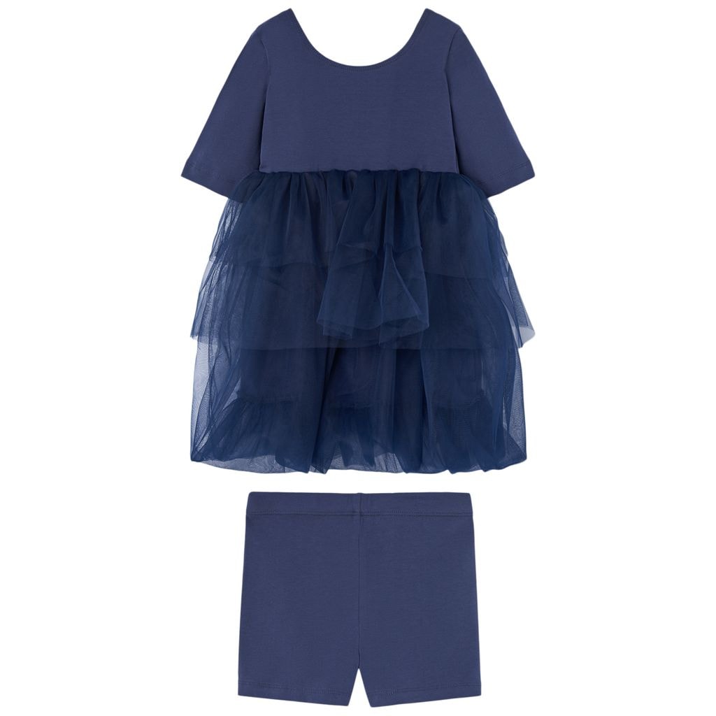 Peacock Kid Fancy Dress Blue