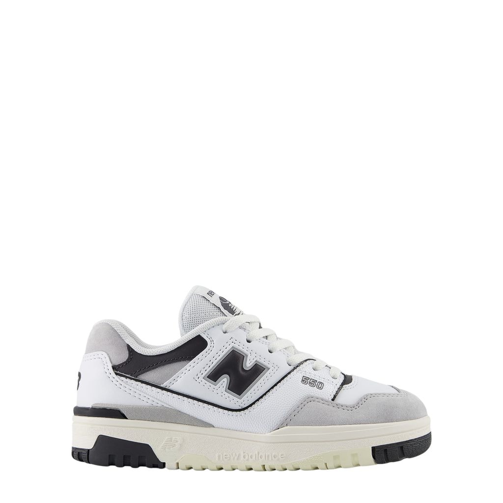 550 Kids Lace Sneakers White