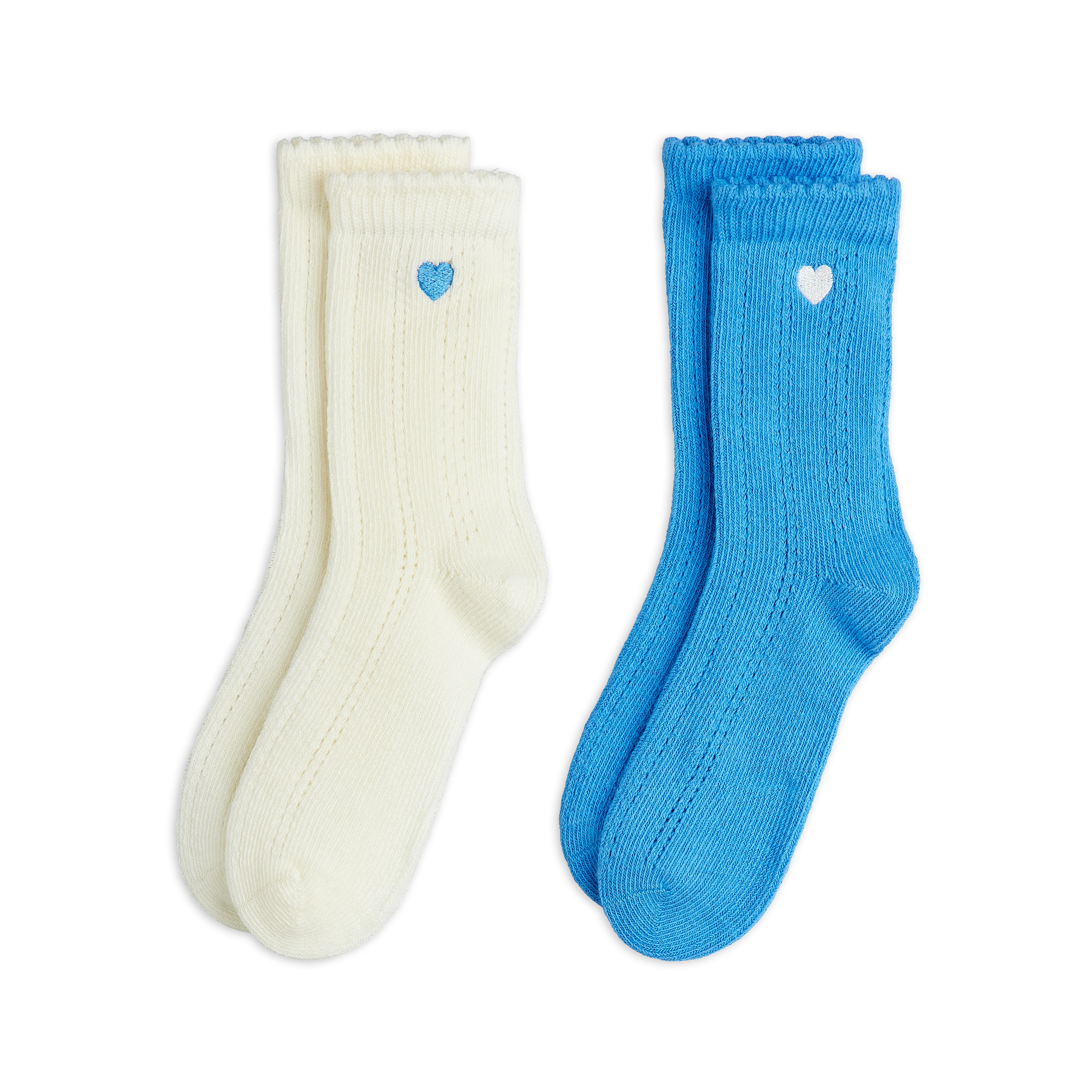 Pointelle 2-pak Sokker Multi