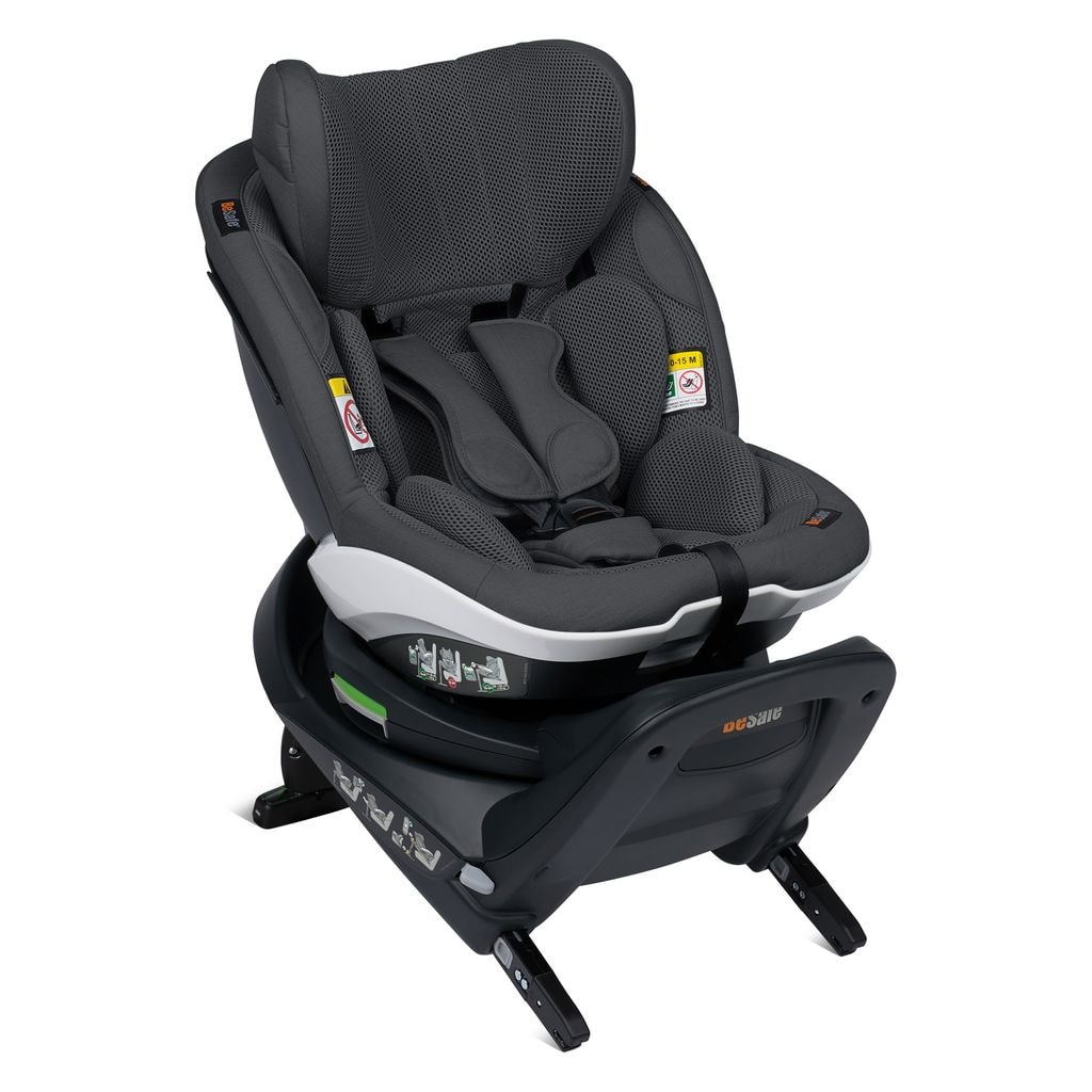 iZi Turn i-Size Autostol Anthracite Mesh