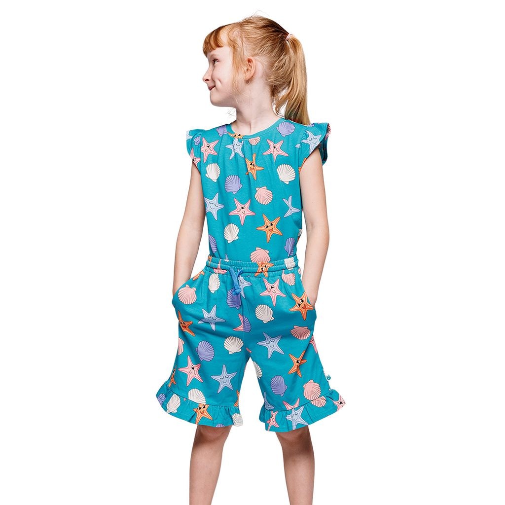Starfish T-shirt Teal