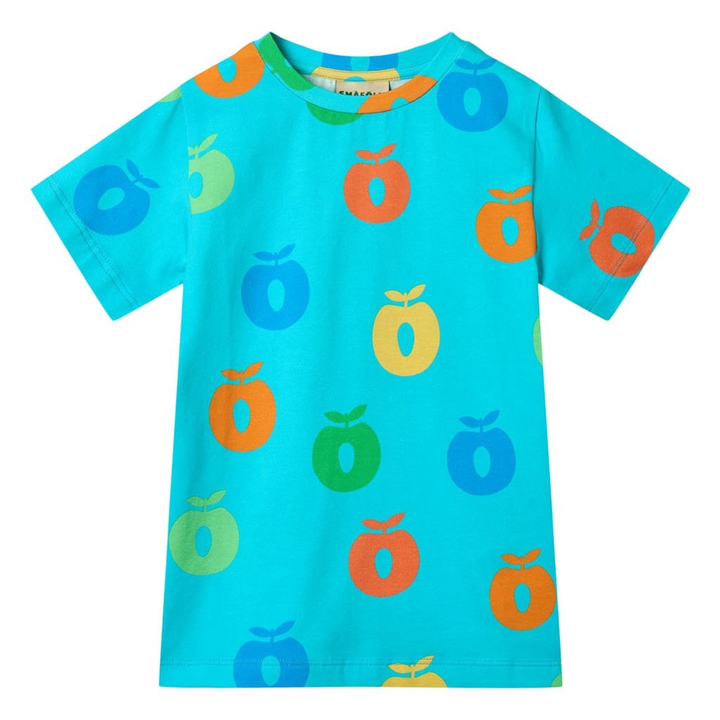 Apples T-shirt Blue Atoll