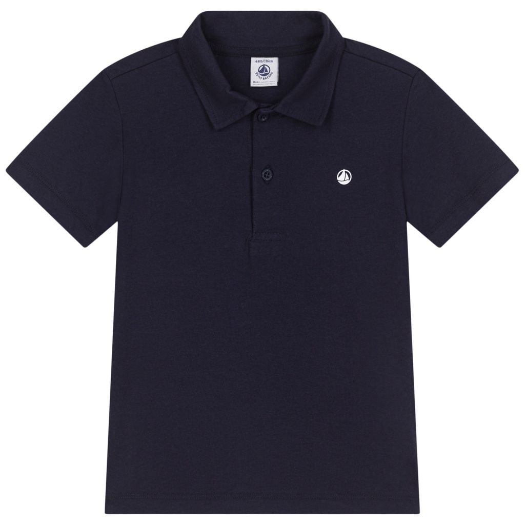 Plain Cotton Polo Shirt Smoking
