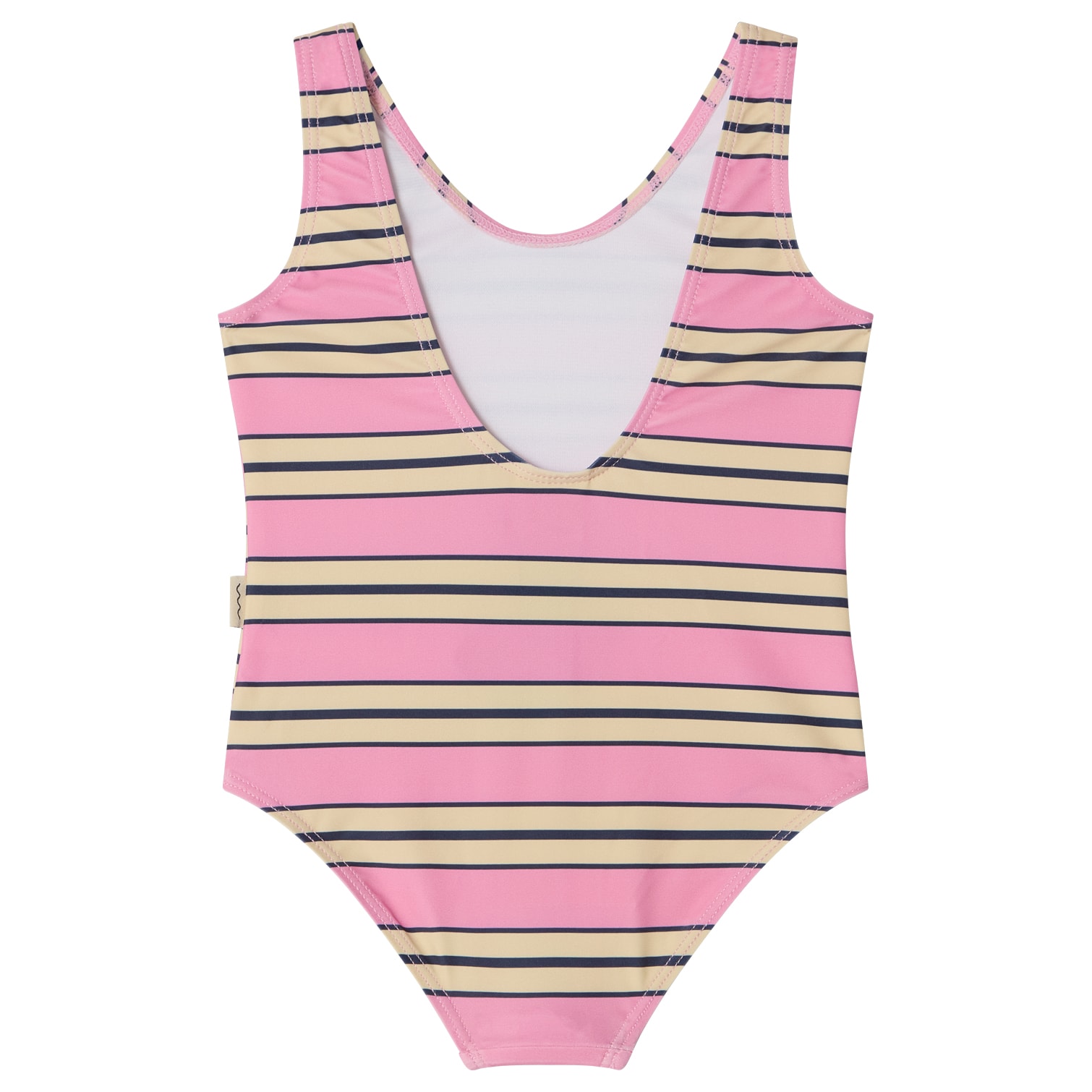 Milos UV Baddräkt Happy Pink Stripe