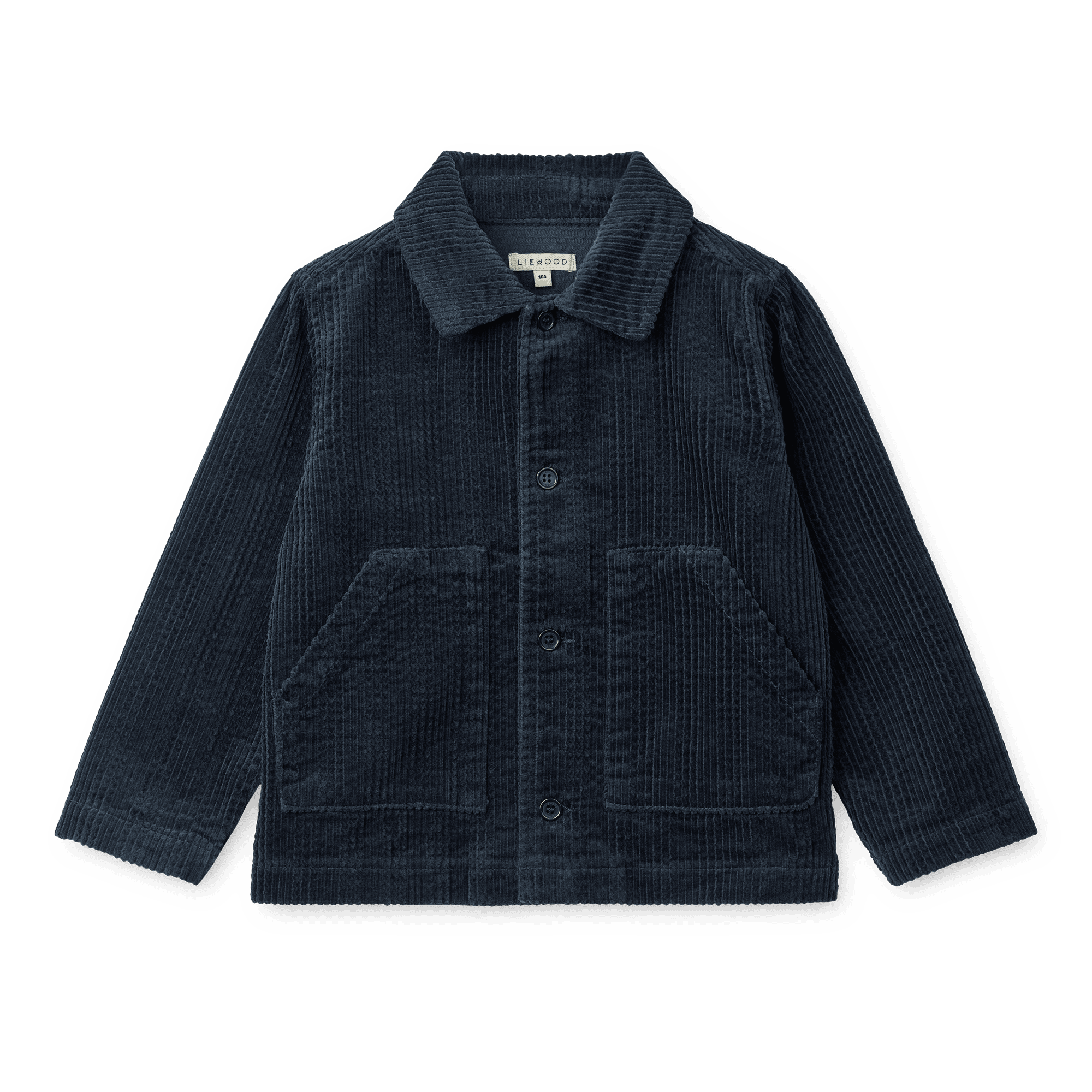 Paulino Över Skjorta I Corduroy Classic Navy