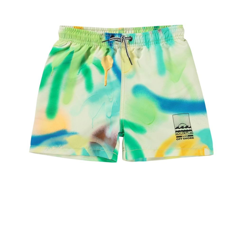 Niko Swim Shorts Palmtree Spray