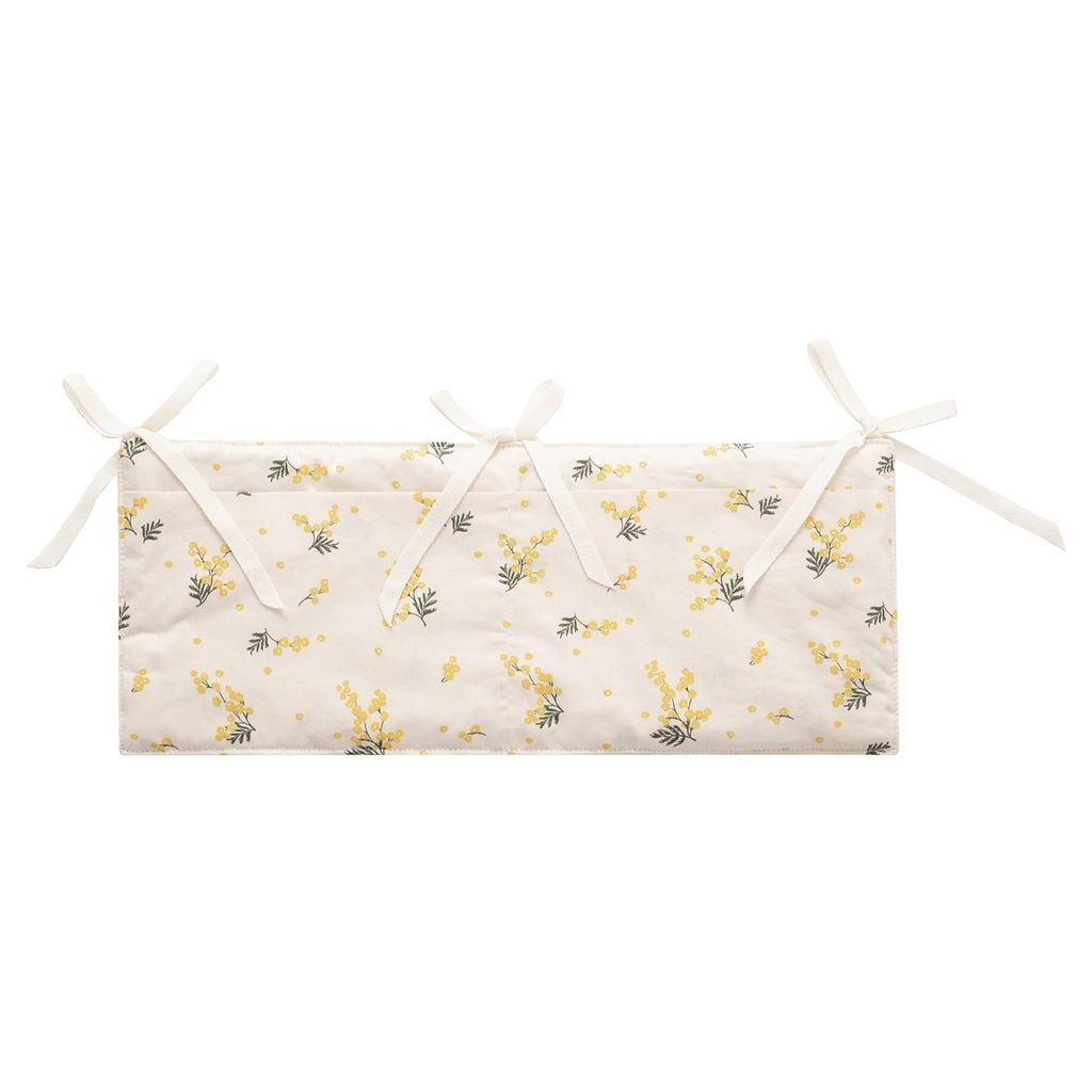 Mimosa Bed Pocket Pale yellow