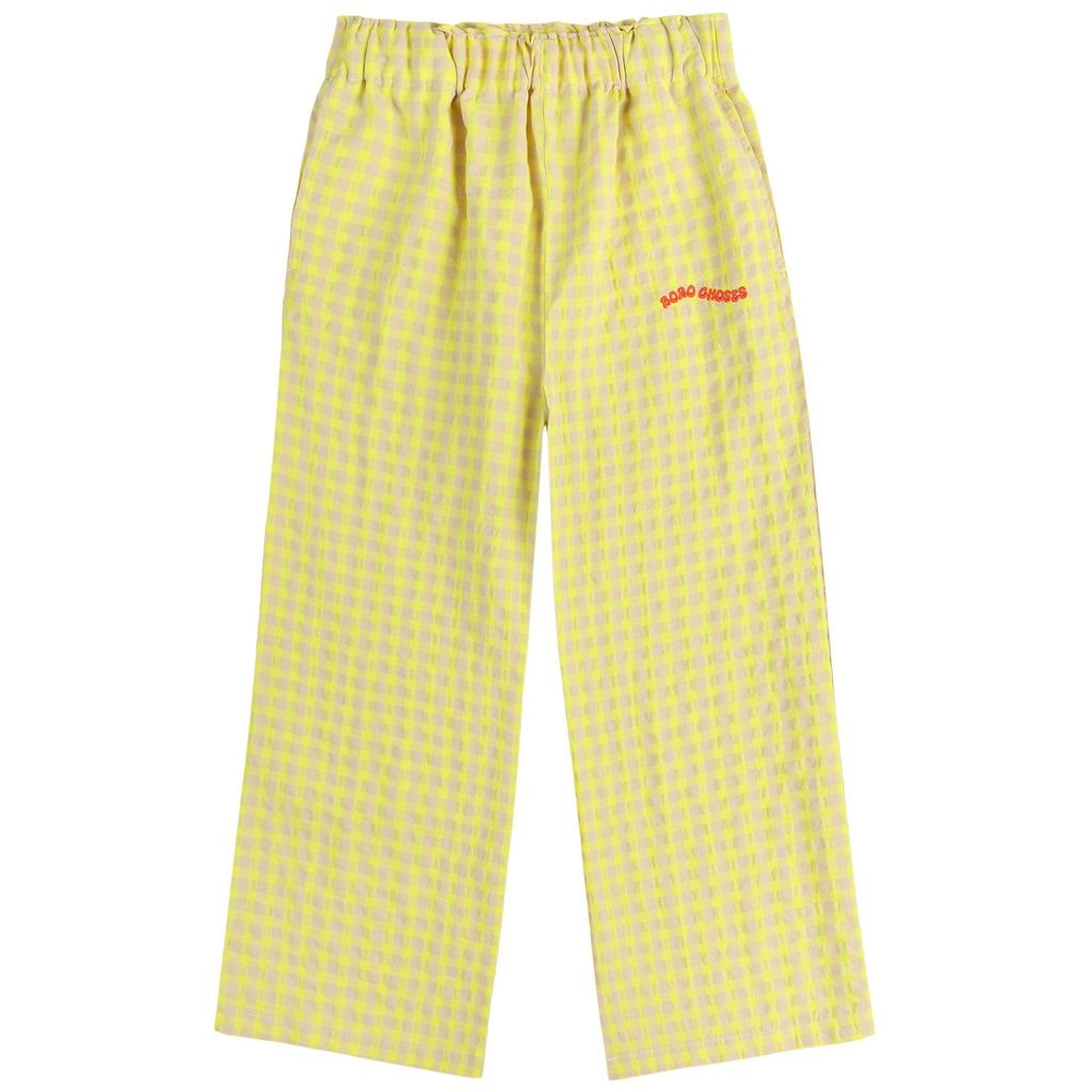 Vichy Woven Pants Multicolor