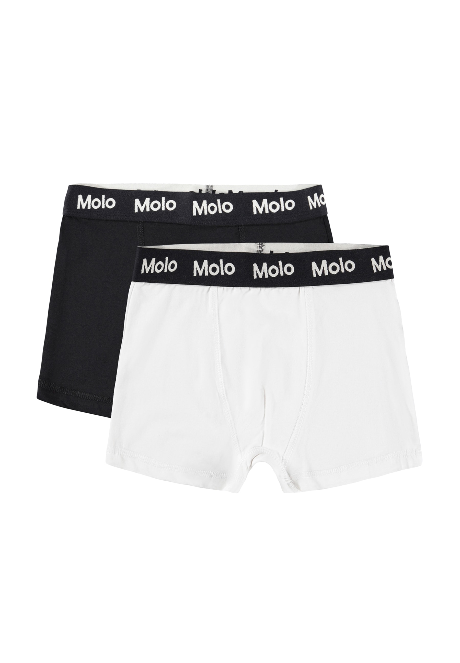 2-Pack Justin Boxershortsar Black/White
