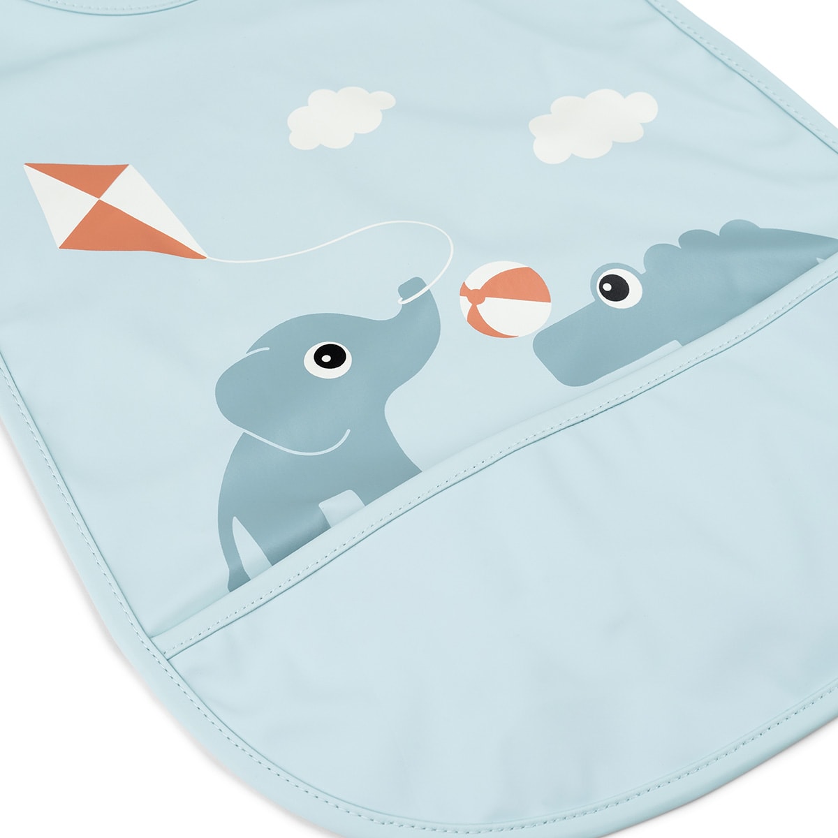 Playground Bib Med Kardborreband Blue