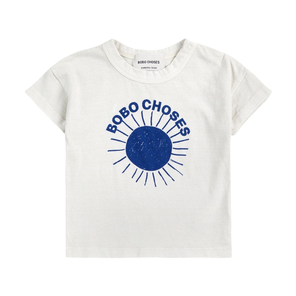 Bobo Choses Sun Baby T-shirt Naturhvit