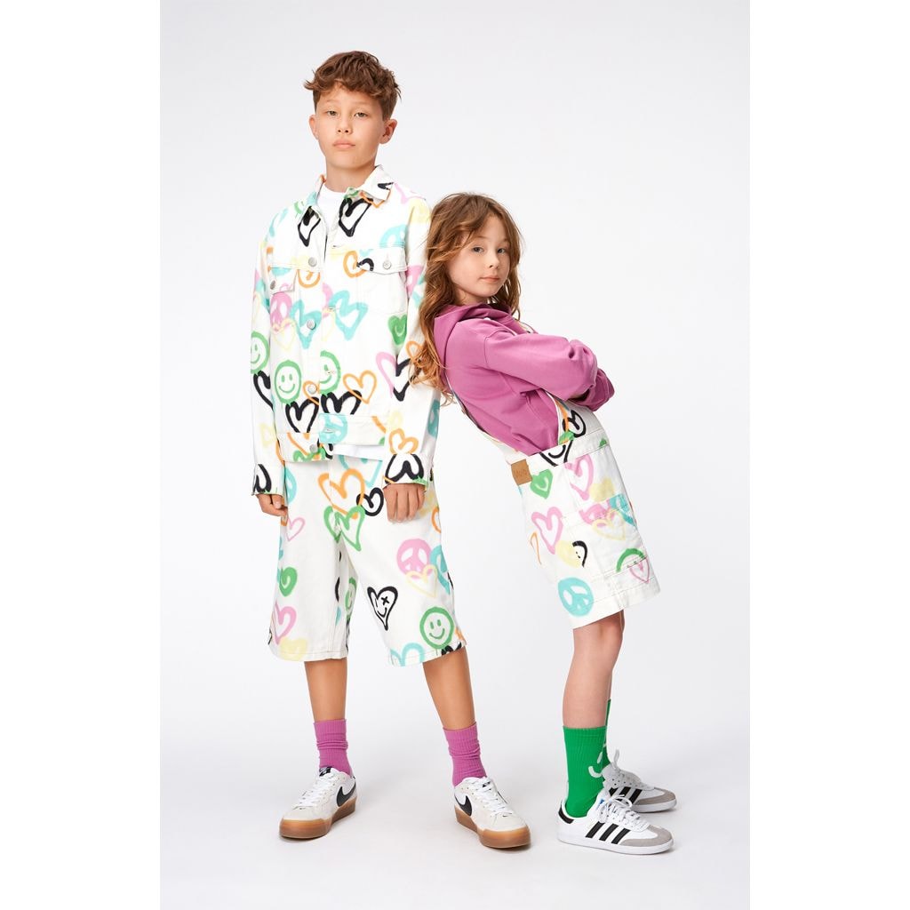 Art Shorts Heart Colors