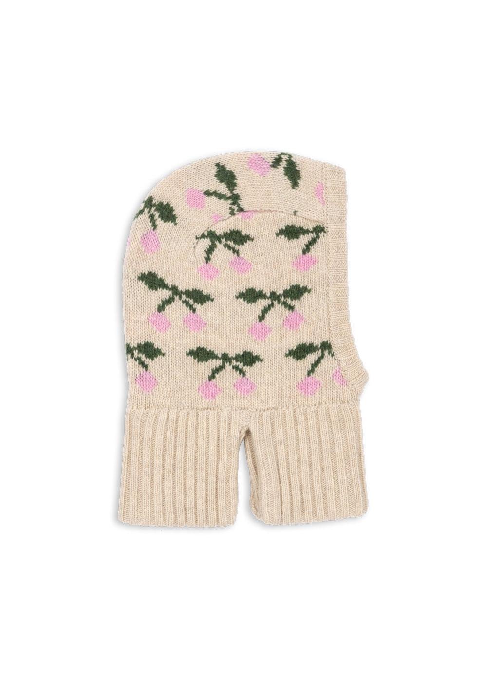 Belou Knit Balaclava Cherry