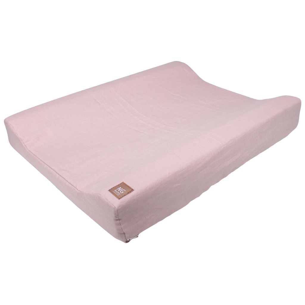 Skifteunderlag Linned Rose