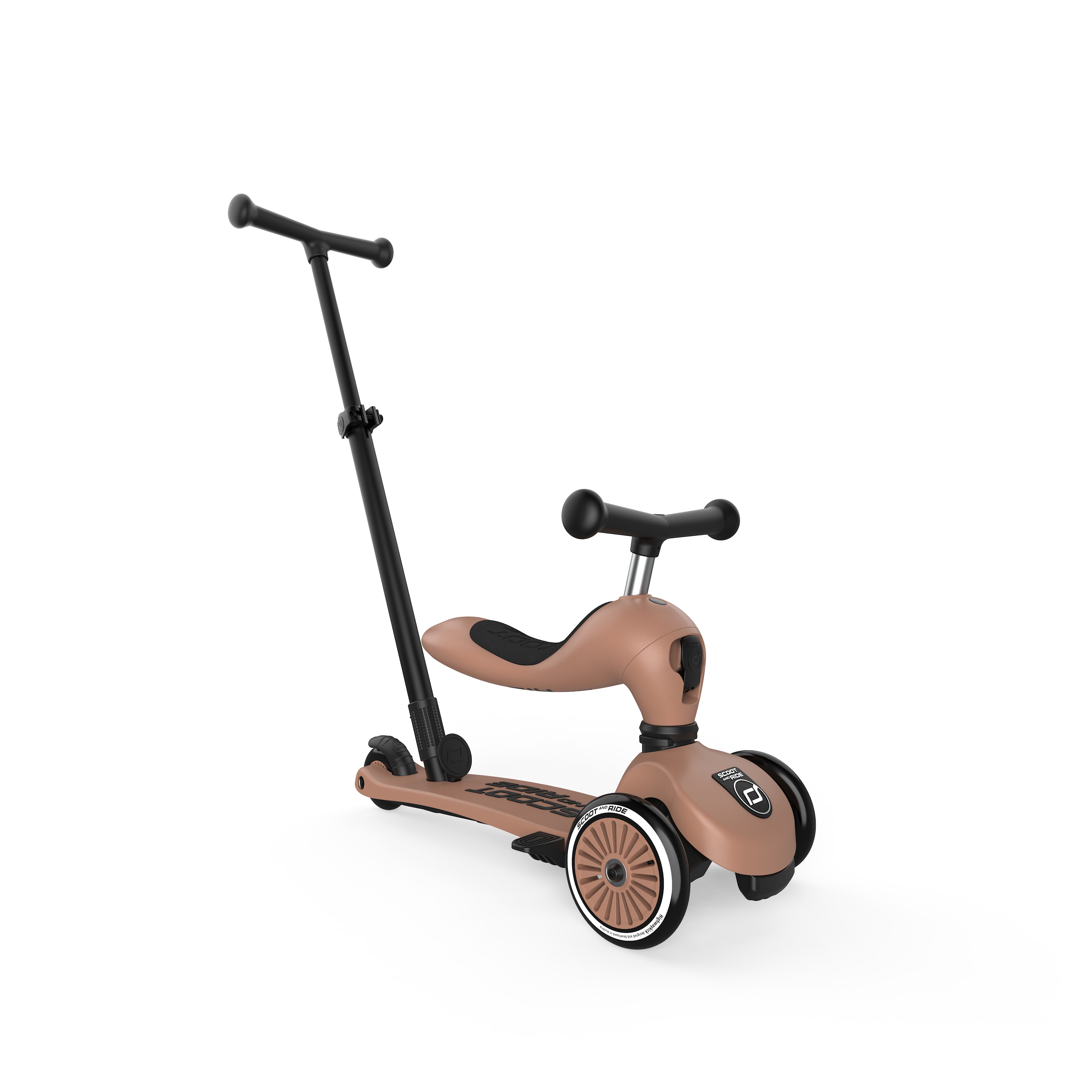 Highwaykick 1 Push & Go Kick Bike Mocha 