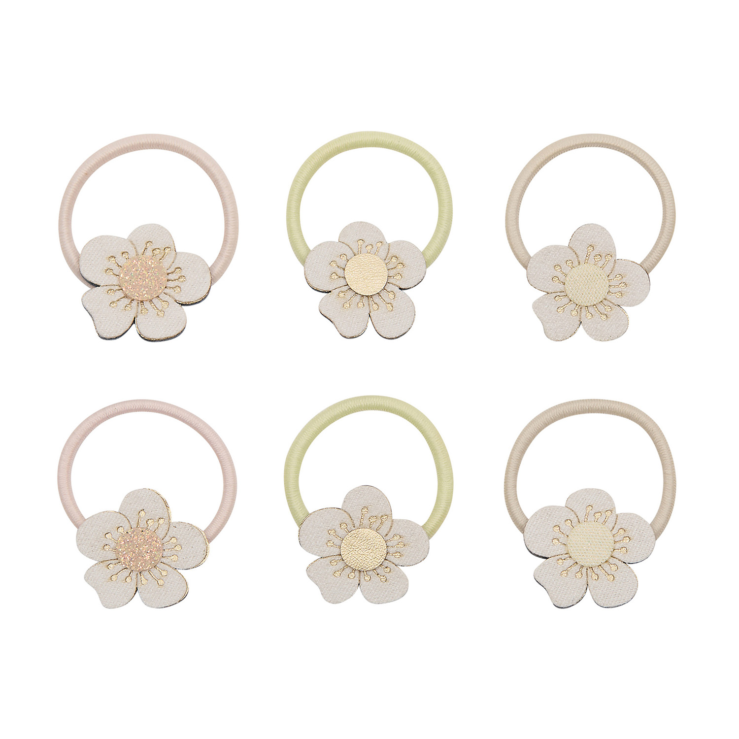 Mini Blossom Peaches And Cream 6パック・ヘアポニー Multi | ベビー