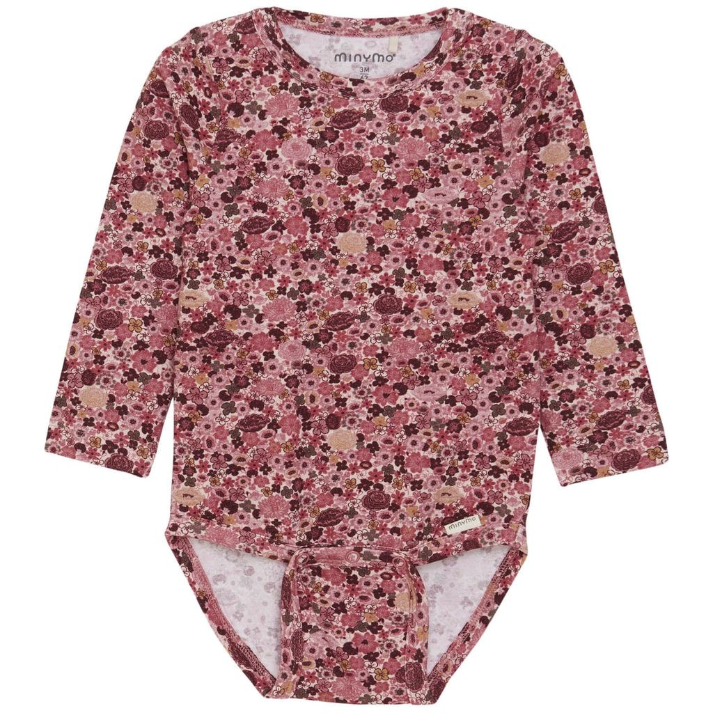 AOP Baby body Dusty Rose