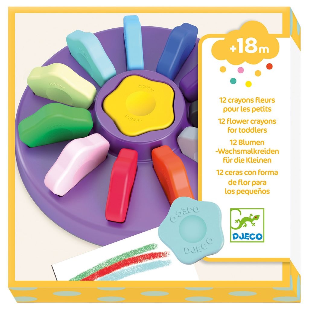 12-Pack Flower Voksstifter
