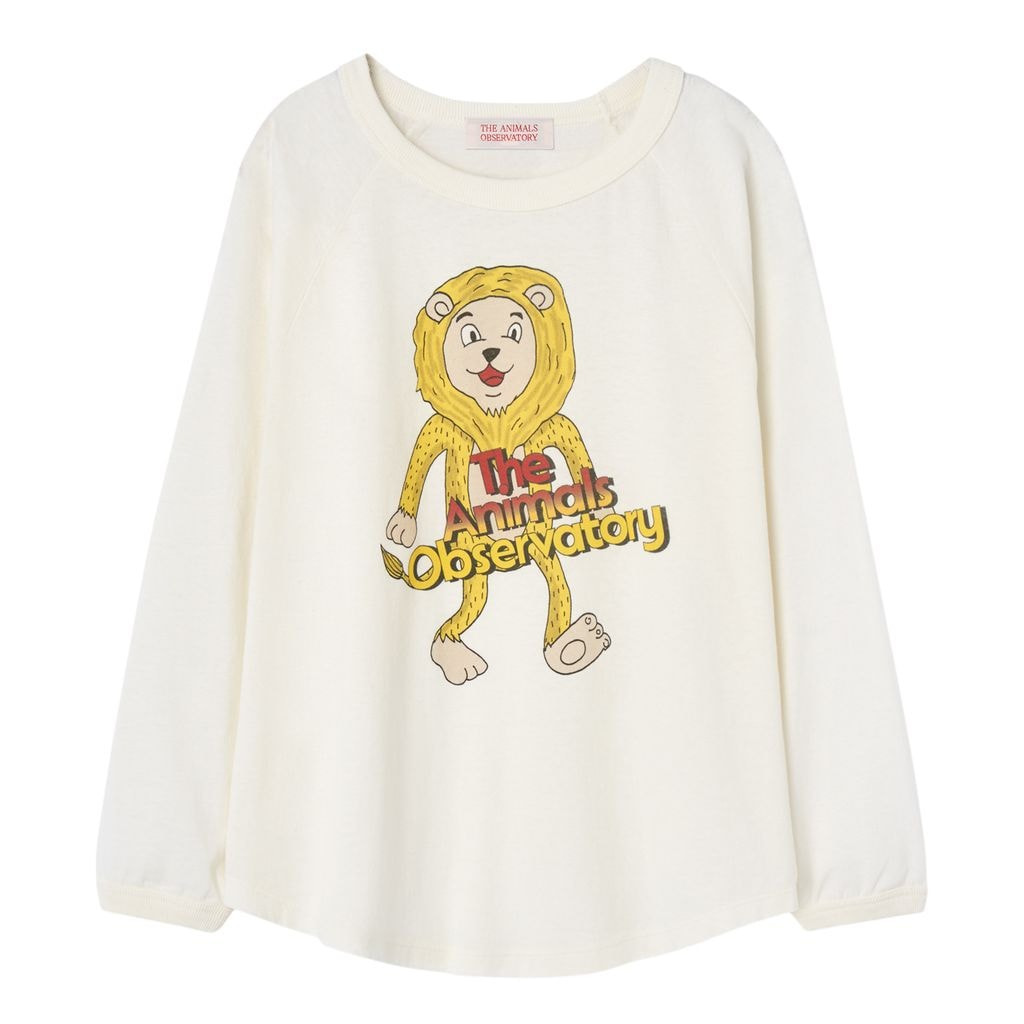 Anteater Kid Long Sleeve T-shirt White