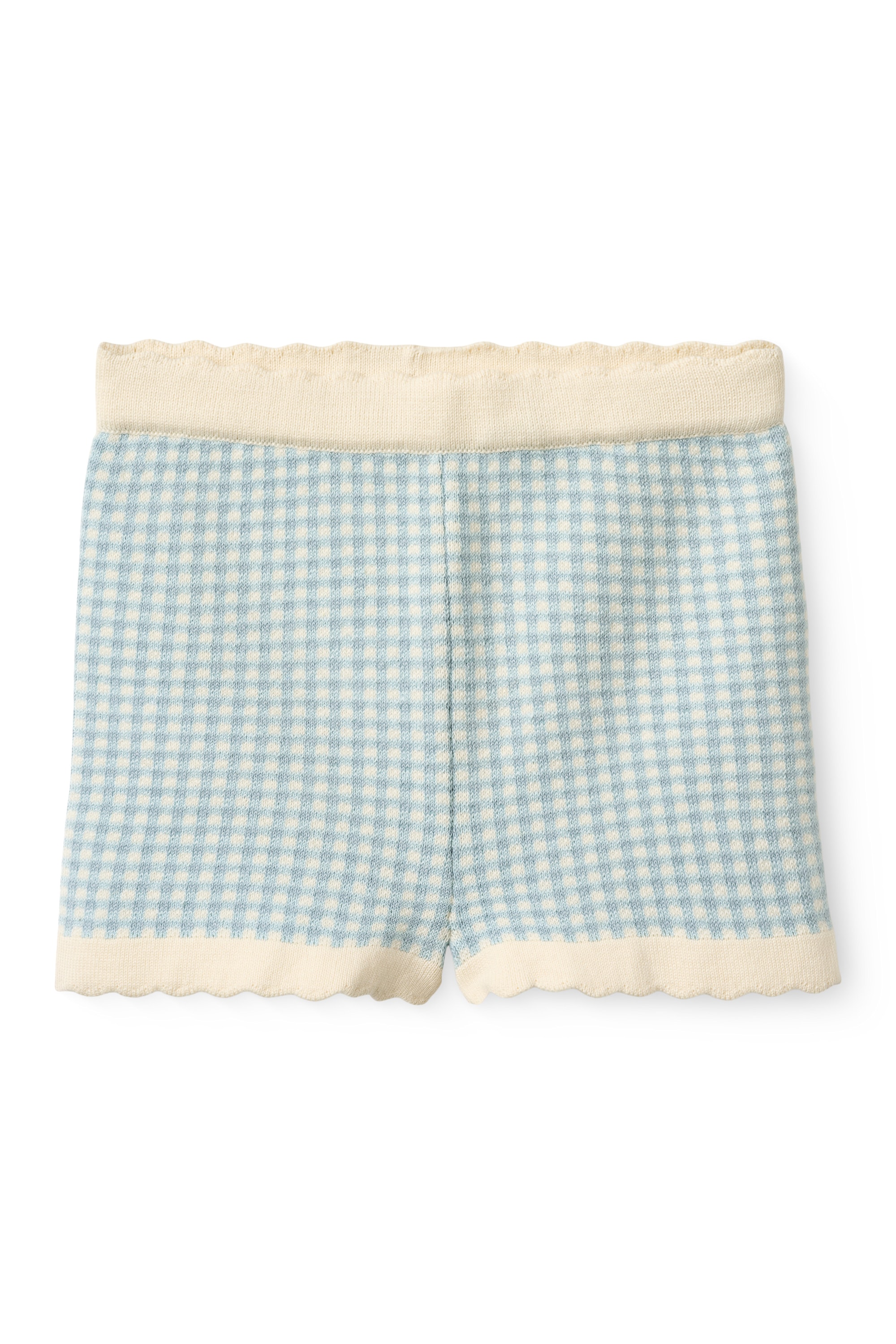 Shorts Dusty Blue Check 