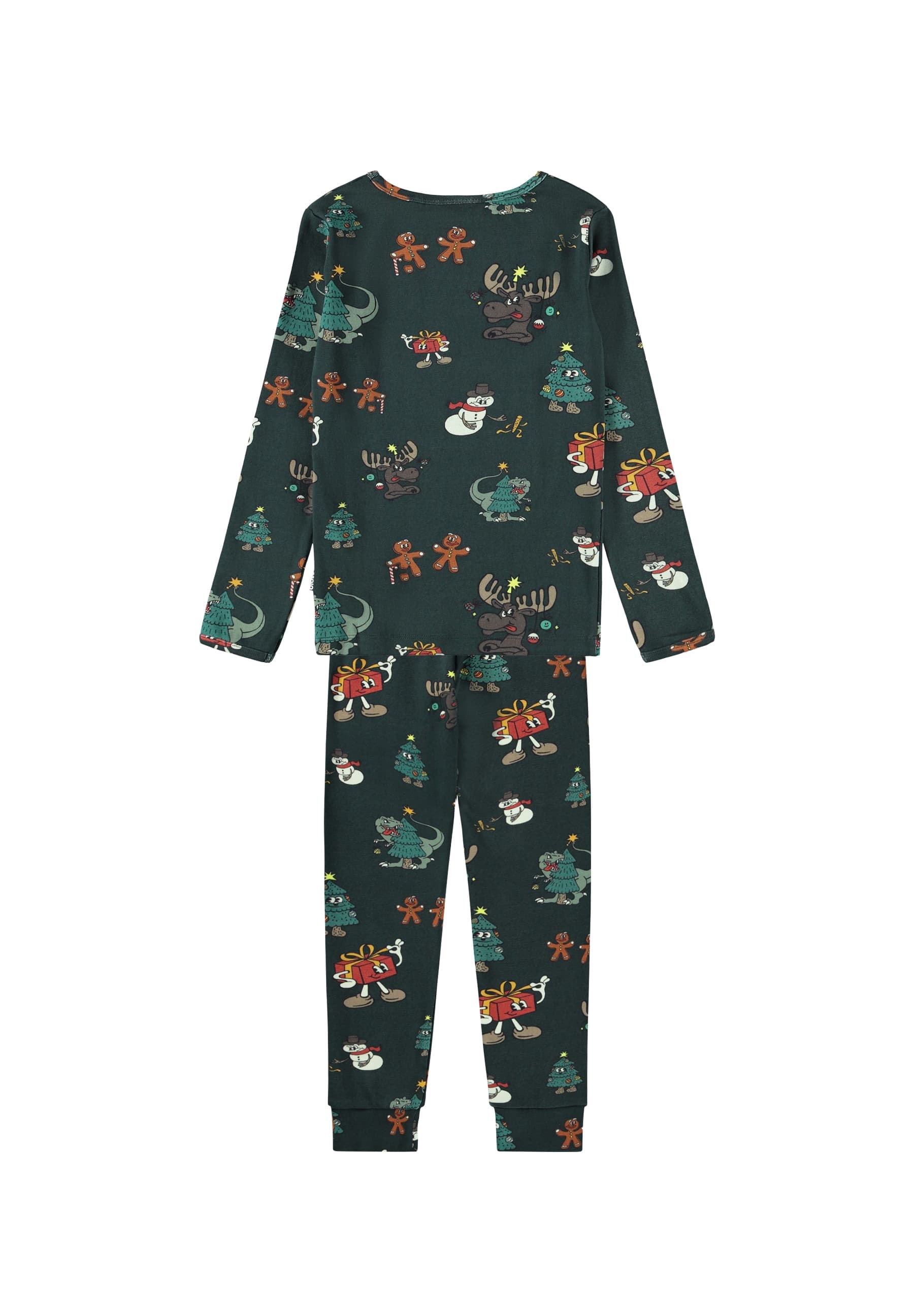 GOTS Lue Pyjamas Cartoony Xmas