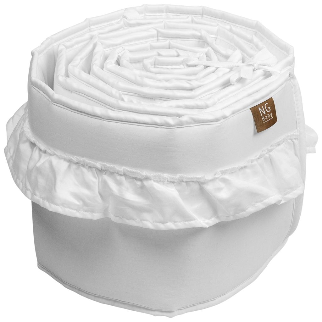 Bumper Cradle Med Volang White
