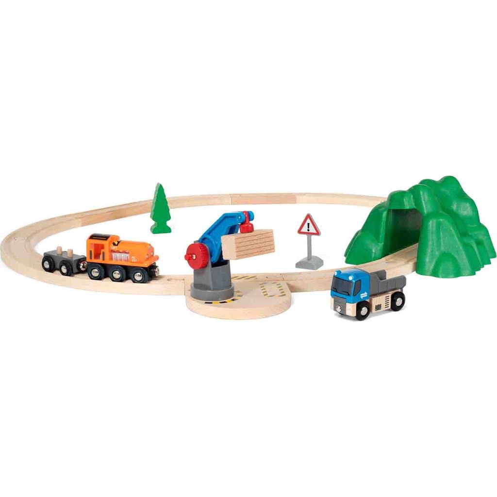 BRIO World - 33878 Starter Lift and Load Togsett
