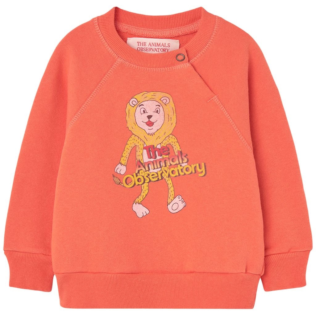 Jackal Baby Sweatshirt Salmon