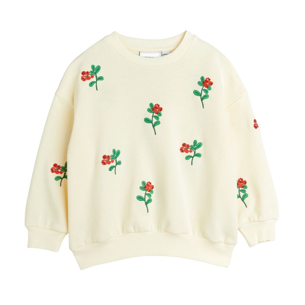 Lingonberries Aop Sweatshirt Offwhite