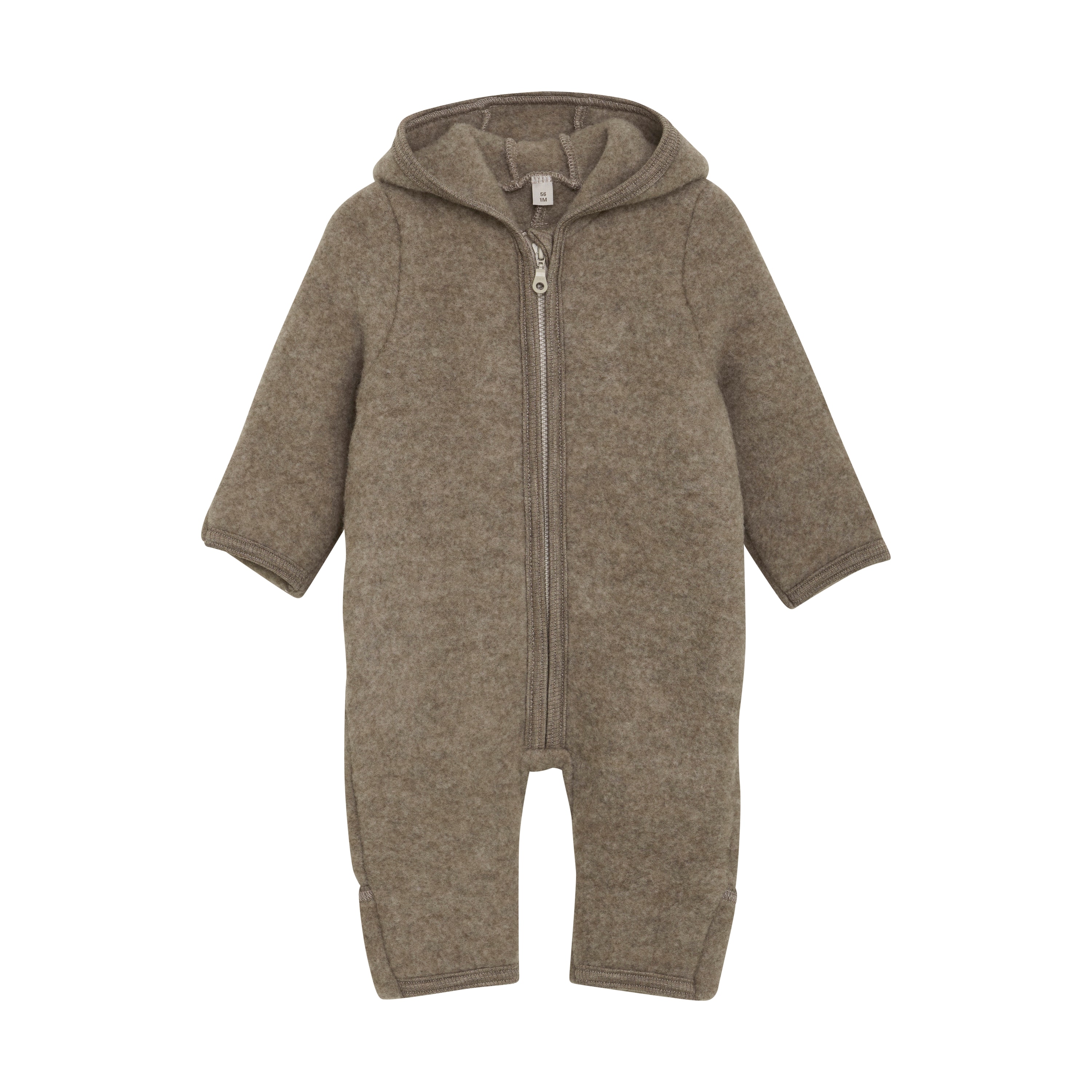 Wool Fleece Coverall Savannah Melange