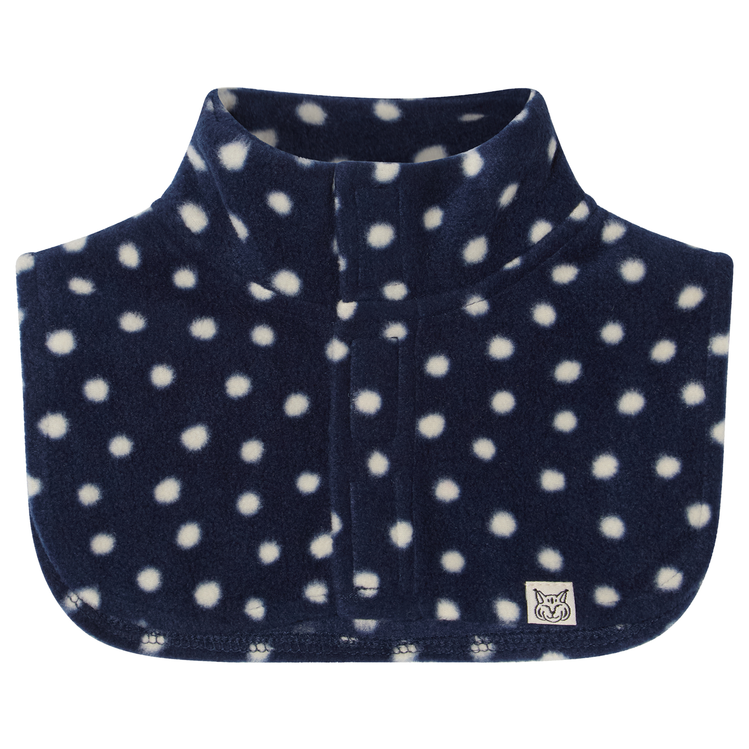 Northpole Fleece Halsvärmare Navy Polka Dots