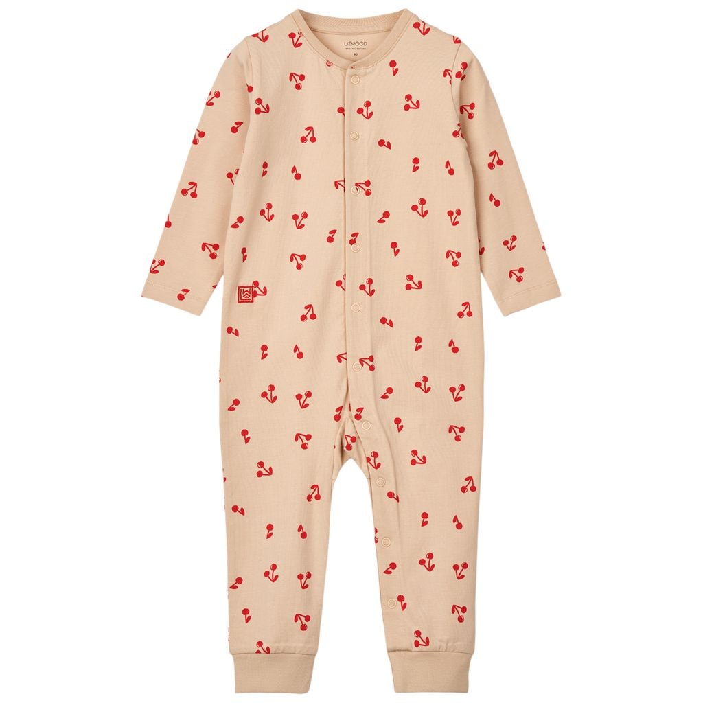 Birk Bodysuit Cherries/Apple Blossom